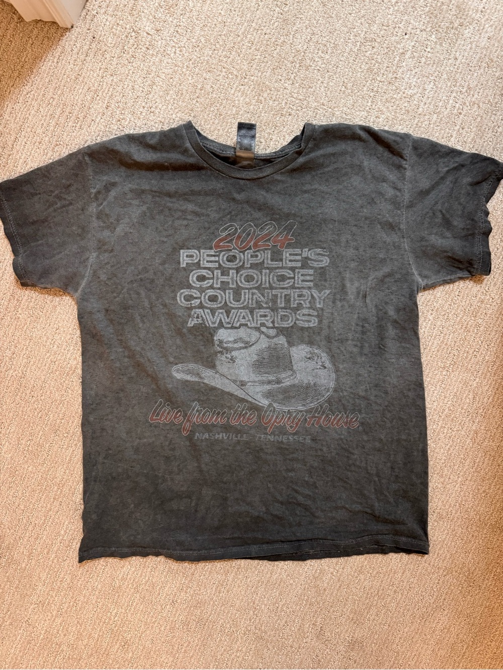 2024 People's Choice Country Awards Black Graphic Tee